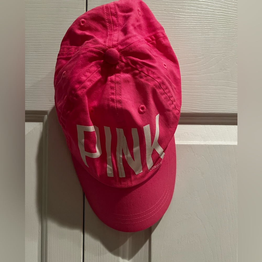 PINK baseball hat